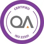 ISO 22301 Certification Badge