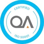 ISO 50001 Certification Badge