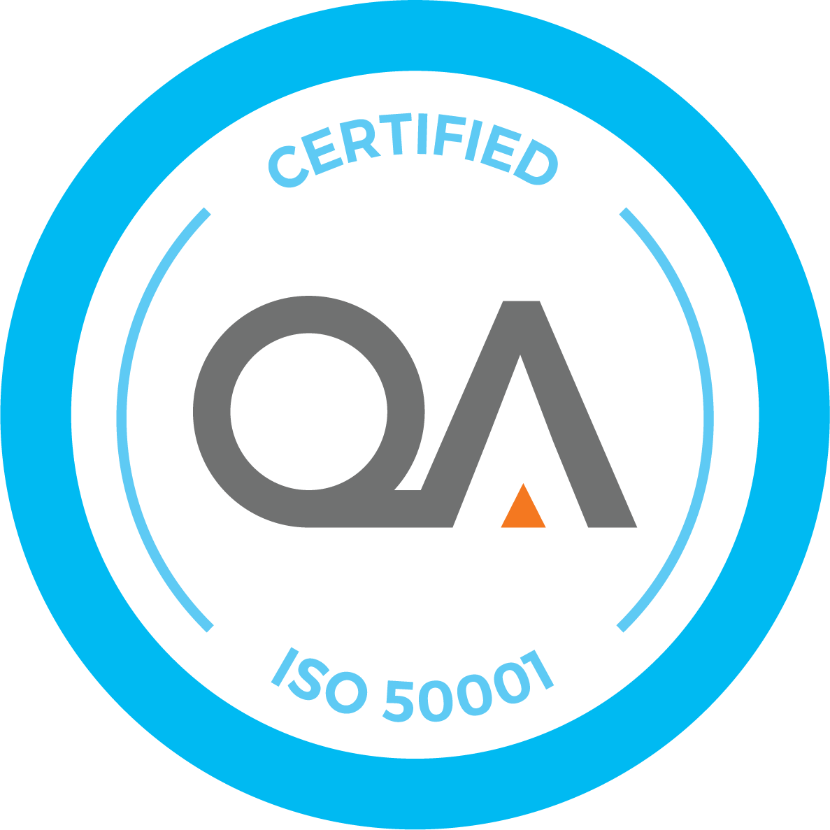 ISO 50001 Certification Badge Transparent